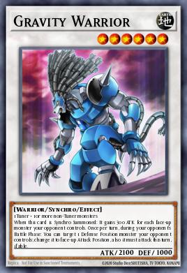 Card: Gravity Warrior