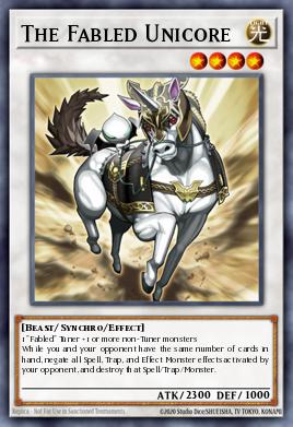 Card: The Fabled Unicore