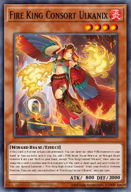 Card: Fire King Consort Ulkanix