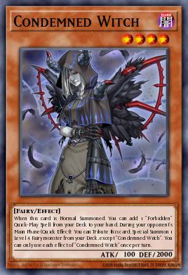 Card: Condemned Witch