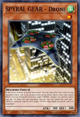 Card: SPYRAL GEAR - Drone