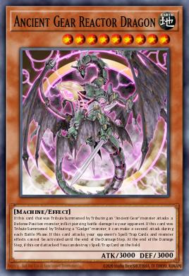 Card: Ancient Gear Reactor Dragon