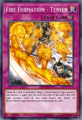 Card: Fire Formation - Tensen