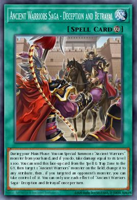 Card: Ancient Warriors Saga - Deception and Betrayal