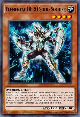 Card: Elemental HERO Solid Soldier