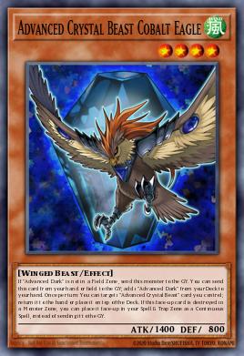 Card: Advanced Crystal Beast Cobalt Eagle