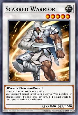 Card: Scarred Warrior