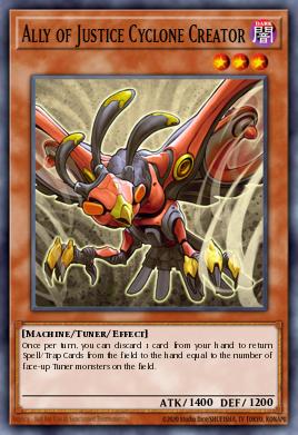 Card: Ally of Justice Cyclone Creator