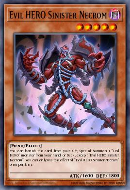 Card: Evil HERO Sinister Necrom