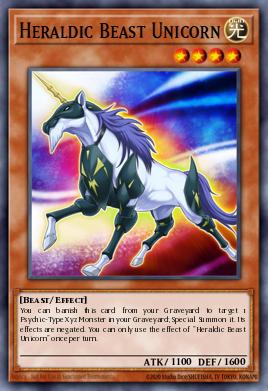 Card: Heraldic Beast Unicorn