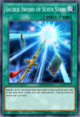 Card: Sacred Sword of Seven Stars