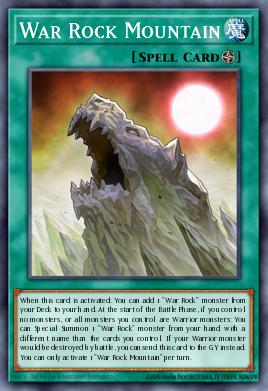 Card: War Rock Mountain
