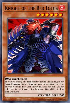 Card: Knight of the Red Lotus