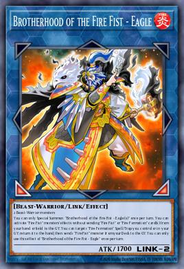 Card: Brotherhood of the Fire Fist - Eagle