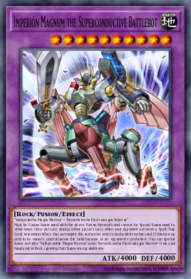 Card: Imperion Magnum the Superconductive Battlebot