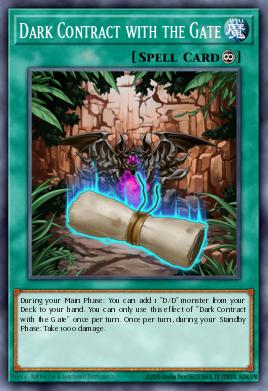 Card: Dark Contract with the Gate