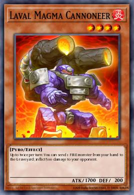 Card: Laval Magma Cannoneer