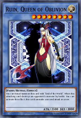 Card: Ruin, Queen of Oblivion