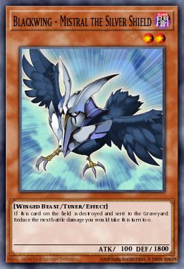 Card: Blackwing - Mistral the Silver Shield