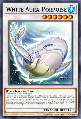 Card: White Aura Porpoise
