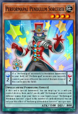 Card: Performapal Pendulum Sorcerer