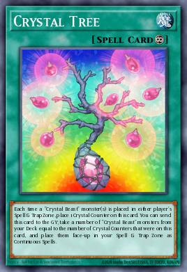 Card: Crystal Tree