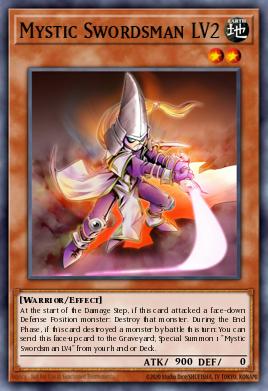Card: Mystic Swordsman LV2