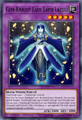 Card: Gem-Knight Lady Lapis Lazuli