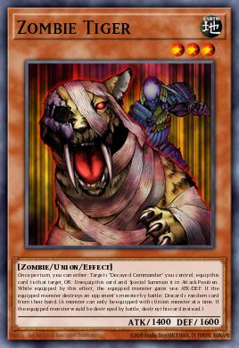 Card: Zombie Tiger