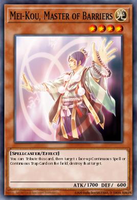Card: Mei-Kou, Master of Barriers