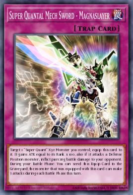 Card: Super Quantal Mech Sword - Magnaslayer