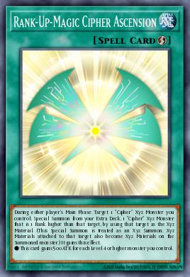 Card: Rank-Up-Magic Cipher Ascension