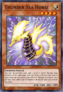 Card: Thunder Sea Horse