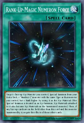 Card: Rank-Up-Magic Numeron Force