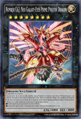 Card: Number C62: Neo Galaxy-Eyes Prime Photon Dragon