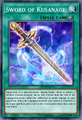 Card: Sword of Kusanagi