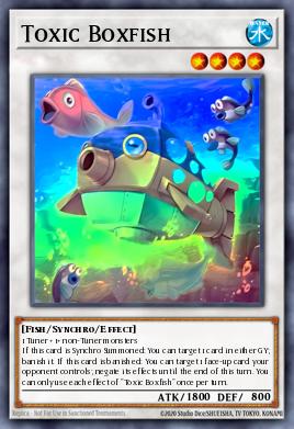 Card: Toxic Boxfish