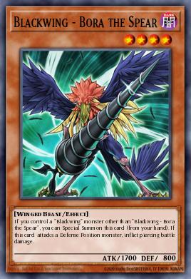 Card: Blackwing - Bora the Spear