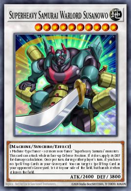 Card: Superheavy Samurai Warlord Susanowo