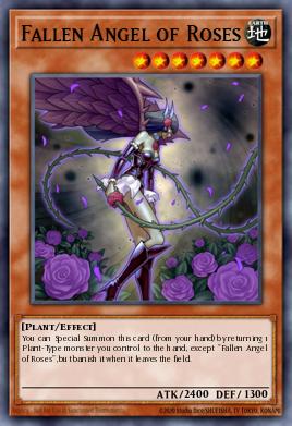 Card: Fallen Angel of Roses