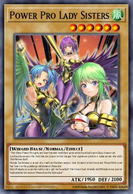 Card: Power Pro Lady Sisters