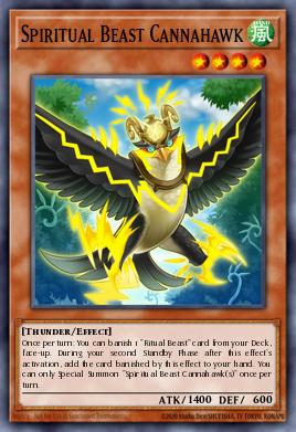 Card: Spiritual Beast Cannahawk