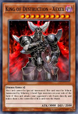 Card: King of Destruction - Xexex