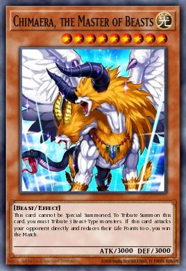 Card: Chimaera, the Master of Beasts