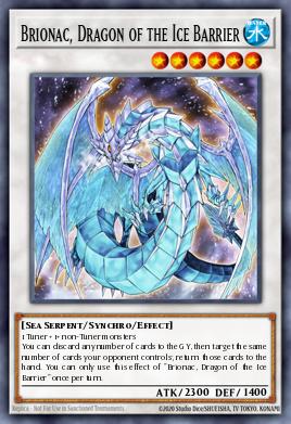 Card: Brionac, Dragon of the Ice Barrier
