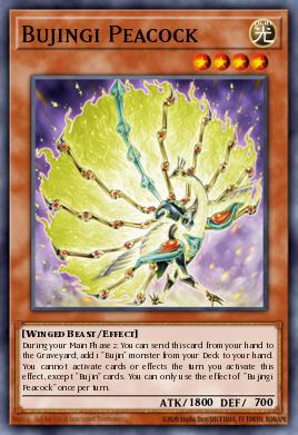 Card: Bujingi Peacock