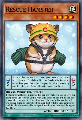Card: Rescue Hamster