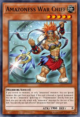 Card: Amazoness War Chief