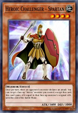 Card: Heroic Challenger - Spartan