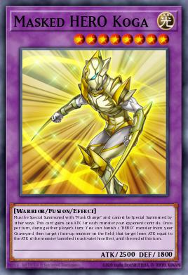 Card: Masked HERO Koga